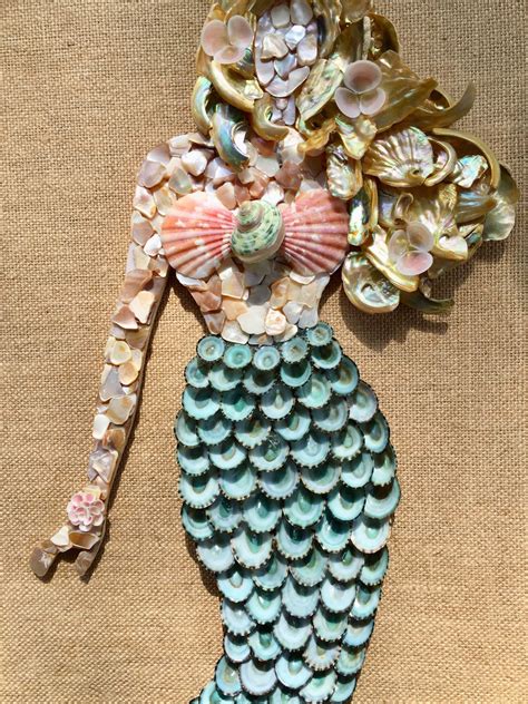 Seashell Mermaid Etsy