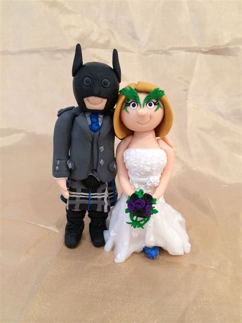 Batman And Poison Ivy Wedding Cake Topper Josue