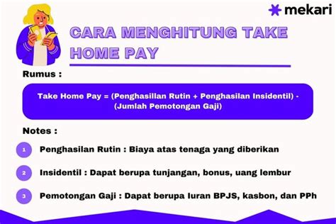 Take Home Pay Pengertian Cara Menghitung Dan Contoh Kasus