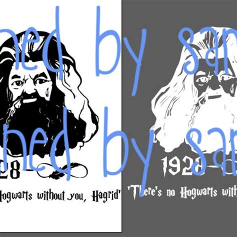 Hagrid Silhouette Svg Etsy