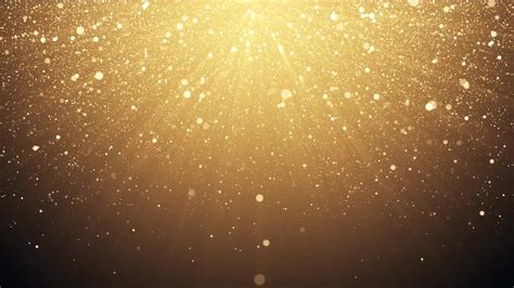 Gold Glitter Sparkles Background Stock Motion Graphics