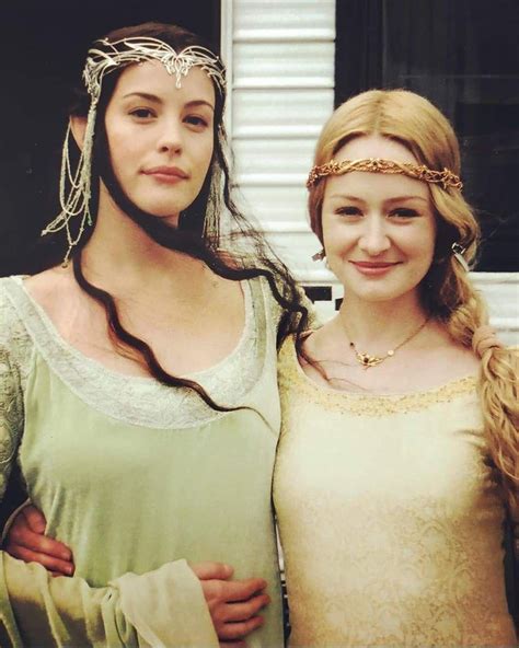 arwen and eowyn lord of the rings the hobbit lotr