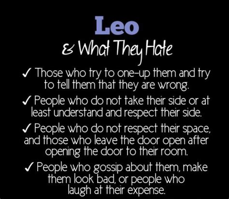 Is it just an astrological sign? What Leo's hate. Leo Quote. | Awesome Quotes :) | Pinterest