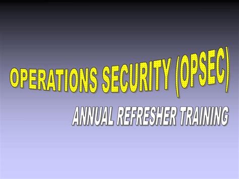 Ppt Operations Security Opsec Powerpoint Presentation Free