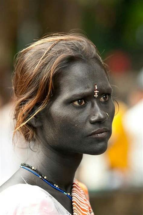 Dravidian Of India Beautiful Black Indians Interesting Faces