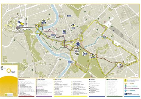 Rome Attractions Map Free Pdf Tourist City Tours Map Rome 2022