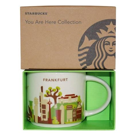 Starbucks You Are Here Collection Germany Frankfurt Ceramic Coffee Mug
