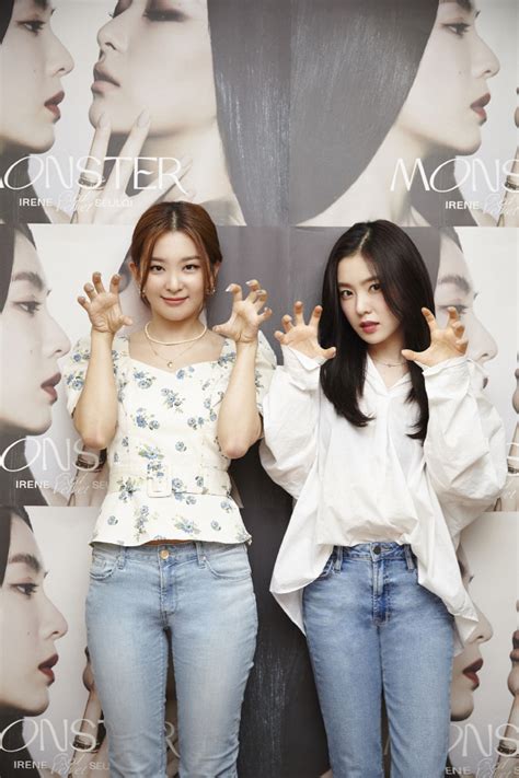 지금 화제가 되고 있는 우리들의 이야기를 만나보세요. 레드벨벳 아이린&슬기 '유닛 데뷔 앨범 'Monster', 하나부터 열까지 ...