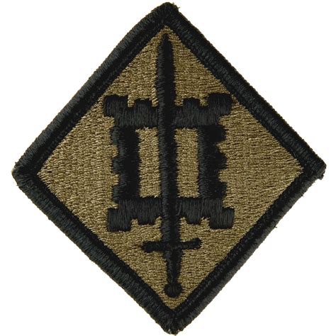 Army 18th Engineer Brigade Unit Patch Ocp Rank And Insignia