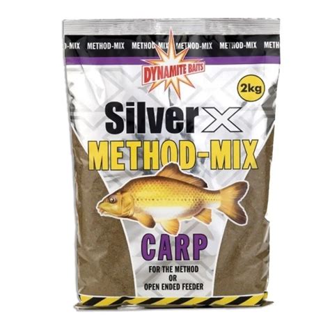 Dynamite Baits Silver X Groundbait 2kg Carp Method Mix