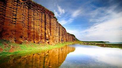 Rock Nature Reflection Landscape Formation Cliff Water