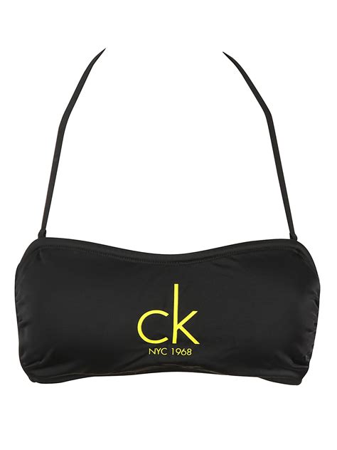 Calvin Klein Calvin Klein Bandeau Bikini Top Pvh Black 10557424