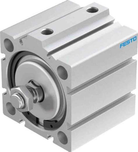 Advc 63 25 A P A Festo Festo Pneumatic Compact Cylinder 188295 63mm Bore 25mm Stroke Advc