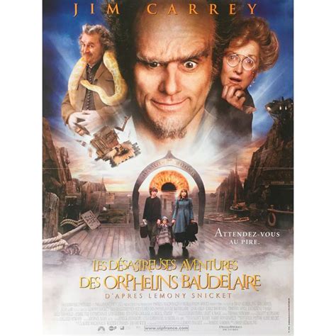 A SERIES OF UNFORTUNATE EVENTS French Movie Poster