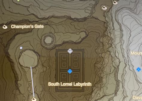 North Lomei Labyrinth Chests Shrines Map And All Shrine Locations
