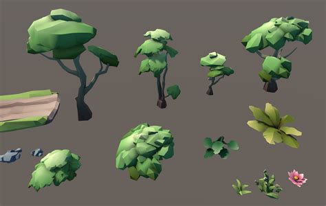 Low Poly Chinese Garden Scene Done — Polycount