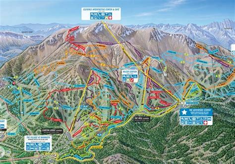Mammoth Mountain Trail Maps Winter And Summer Aso Mammoth