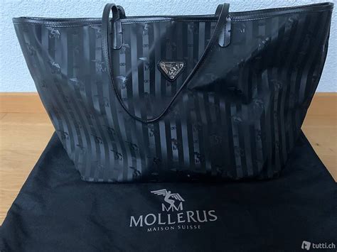 Maison Mollerus Shopper Classic Schwarz Silber Im Kanton Bern Tutti Ch