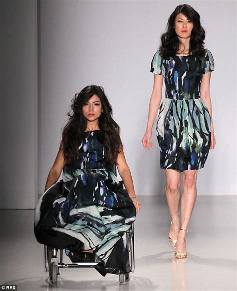 Disabled Models Take To Catwalk In Wheelchairs As New York Fashion Week