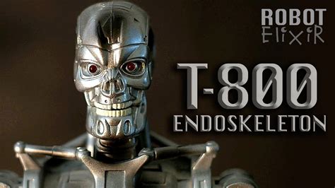 Terminator T800 Endoskeleton Action Figure Toy Youtube