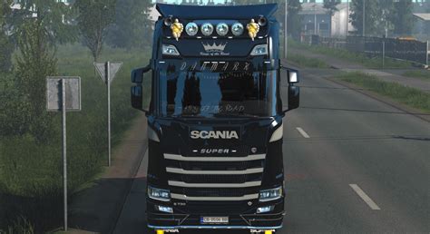 Beauty V8 Skin For Scania S By Kript V11 Ets2 Euro Truck Simulator 2