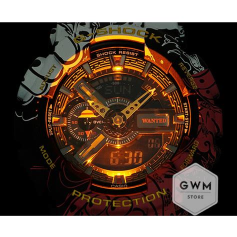 This product is intended for purchase by persons of legal alcohol purchase and drinking age. Casio G-Shock x ONE PIECE GA-110JOP-1A4JR Limited Edition ...