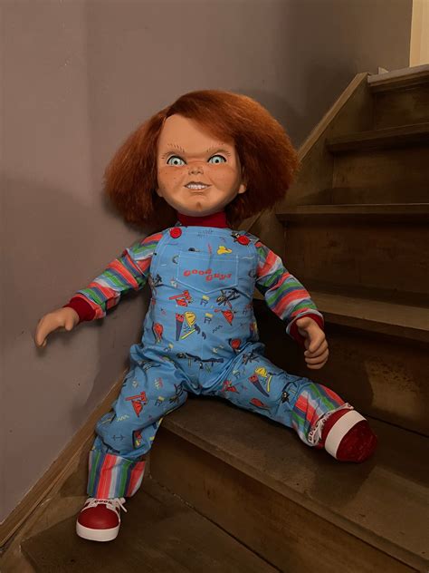 Chucky Child Play Burn Luxury Version Real Life Size