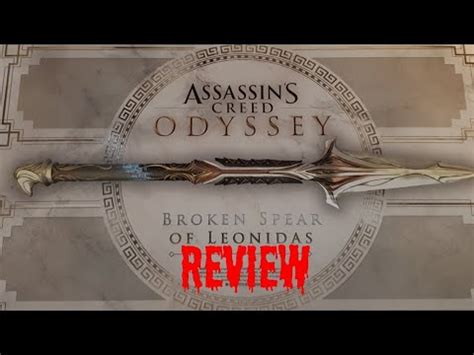 Assassins Creed Odyssey Broken Spear Of Leonidas Review YouTube