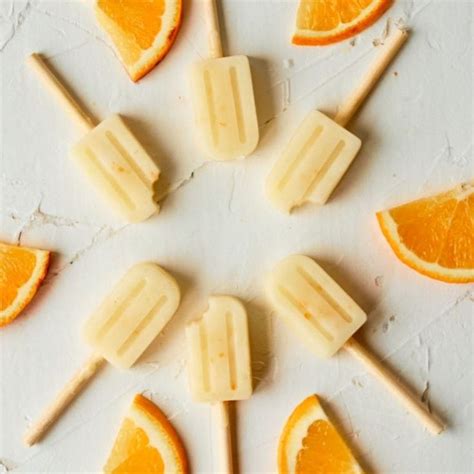 Orange Creamsicles Popsicles Recipe Popsicles Icepops Creamsicles