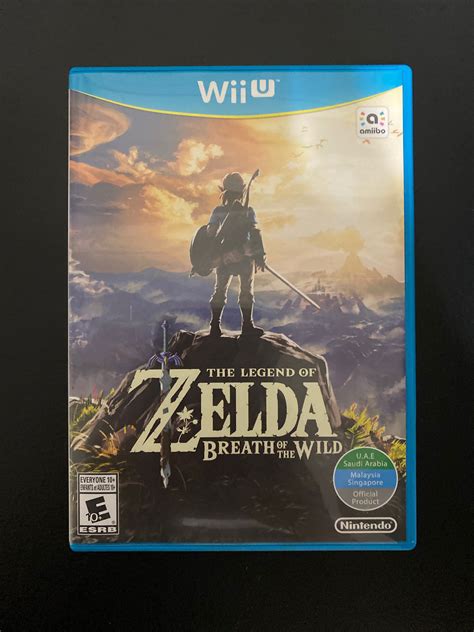 Legend Of Zelda Breath Of The Wild Wii U Video Gaming Video Games