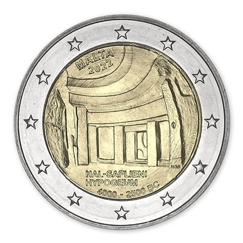 Euro Moneta Malta Hal Saflieni Hypogeum Unesco
