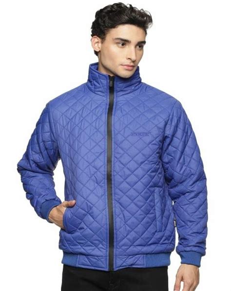 Buy Ryker Mens Solid Regular Lightweight Padded Jacket Royal Blue Online At Best Prices In