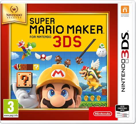 Nintendo 2ds nos trae un diseño de una sola pieza. Spel: Super Mario Maker for Nintendo 3DS