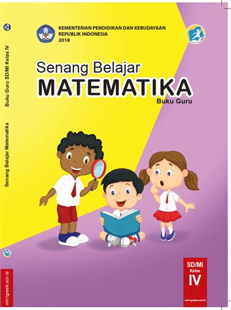 Buku Guru Mata Pelajaran MATEMATIKA Untuk Kelas SD MI Kurikulum Edisi Revisi Tahun