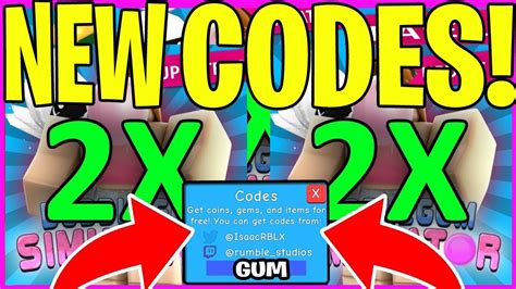 The main objective of the game is to simply collect coins and gets better bubblegum with different flavors. NEW BUBBLE GUM SIMULATOR CODES 🍬 ROBLOX - YouTube
