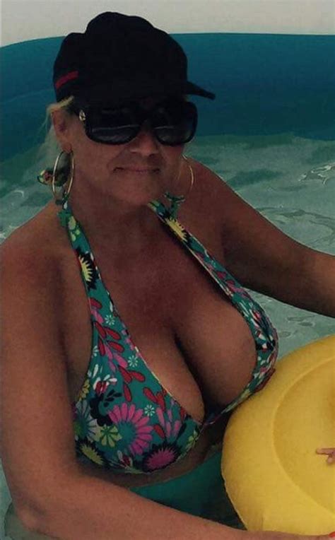 Moms Bikini Can Barely Contain Her Big Tits Toobusyliving