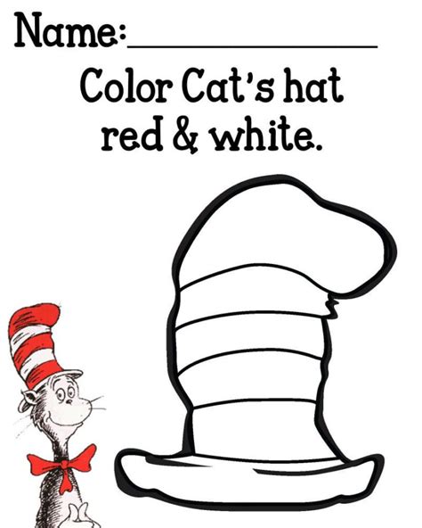 Cat In The Hat Worksheets Printables Ronald Worksheets