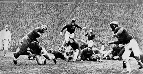 Throwback Thursday Notre Dame Football Firsts Ohio State 1935 One