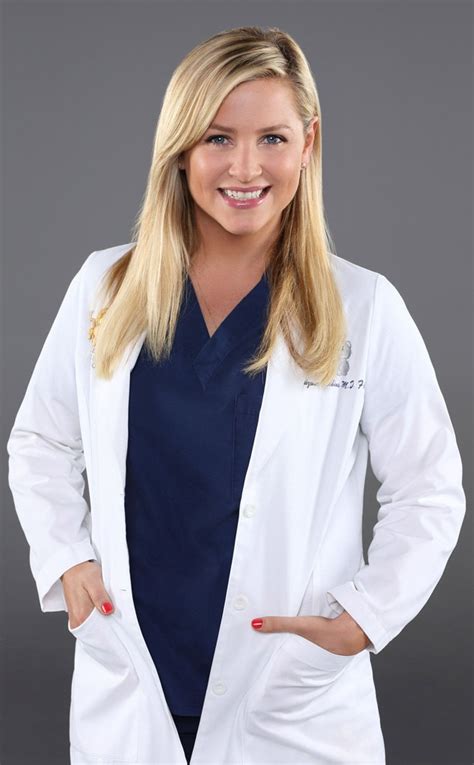 Jessica Capshaw As Arizona Robbins From Greys Anatomys Departed