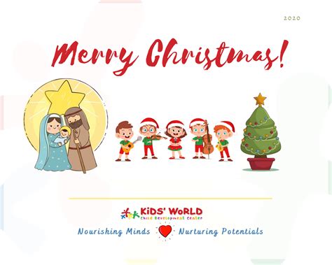 merry christmas kids world