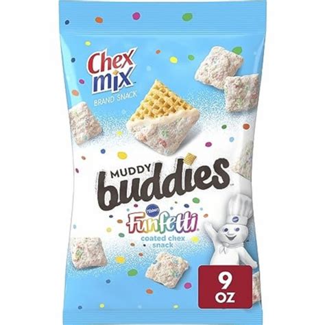 chex mix muddy buddies funfetti snack mix pack of 20 20 pack king soopers
