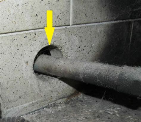 Slim engine design, engineered for new installs or replacing old inefficient fireplaces! Fireplace Gas Line Not Caulked Or Sealed Around Gas Pipe ...