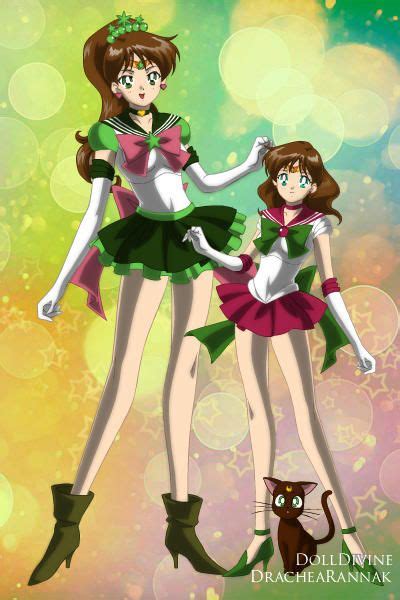 Mother And Daughter Sailor Jupiter And Sailor Nature ~ By Butterflydoll ~ Created Using The