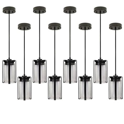 Eti Integrated Led Matte Black Pendant Light Kitchen Remodel Lighting