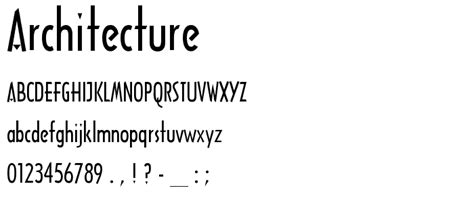 Hard cost vs soft cost … Architecture Font : Fancy Various : pickafont.com