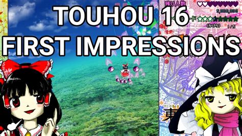 Touhou 16 Demo First Impressions Youtube