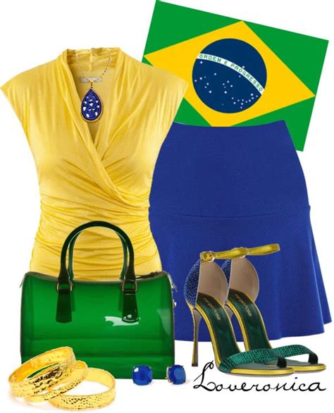 Brazil Flag Inspired Clothes Design Clothes Velvet Fashion