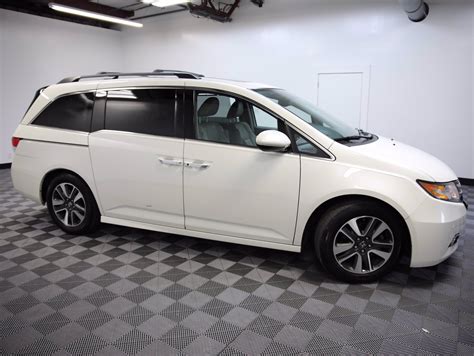 Pre Owned 2015 Honda Odyssey Touring Elite Mini Van Passenger In San