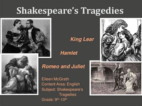 Shakespeares Tragedies Final