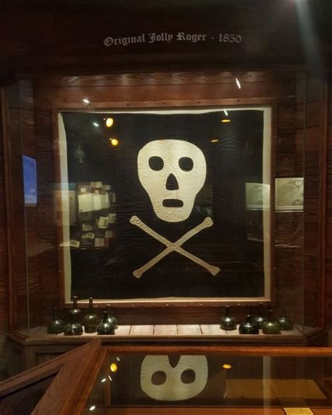 One Of Only Two Real Jolly Roger Flags In Existence St Augustine